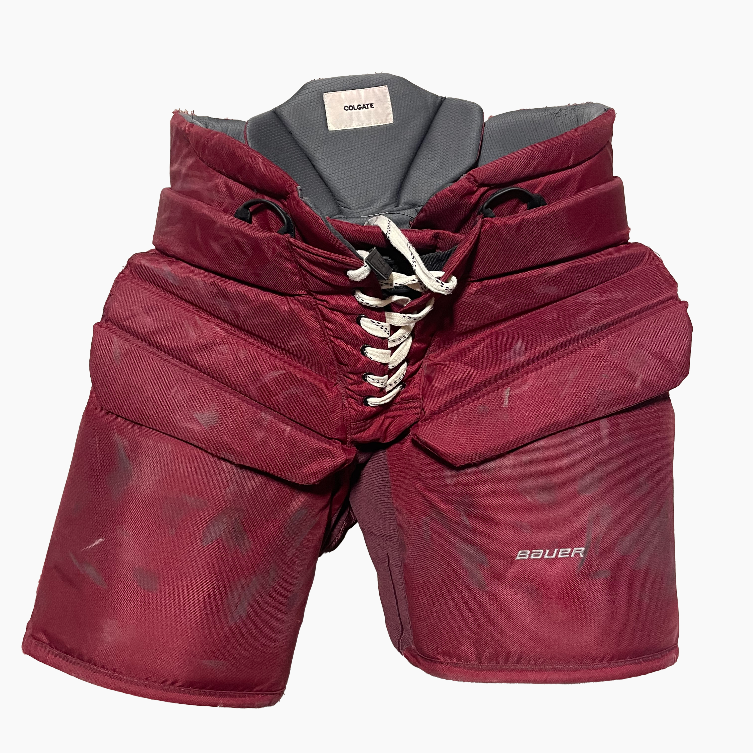 Bauer - Pantalon de gardien de but NCAA d'occasion (marron)
